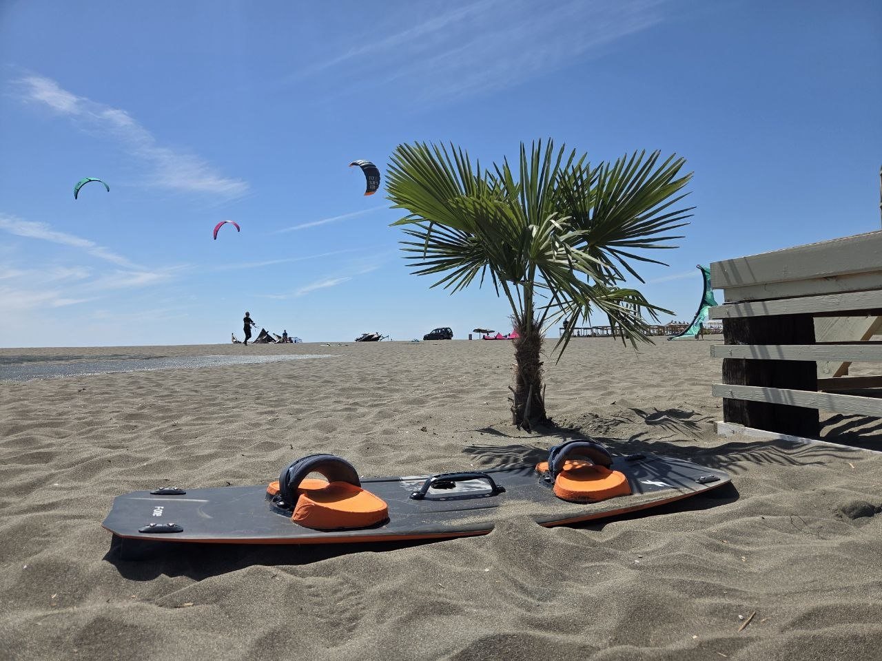 Foto von tag 6: Keine Theorie mehr, endlich Wasser — Velika Plaža — Windwoche