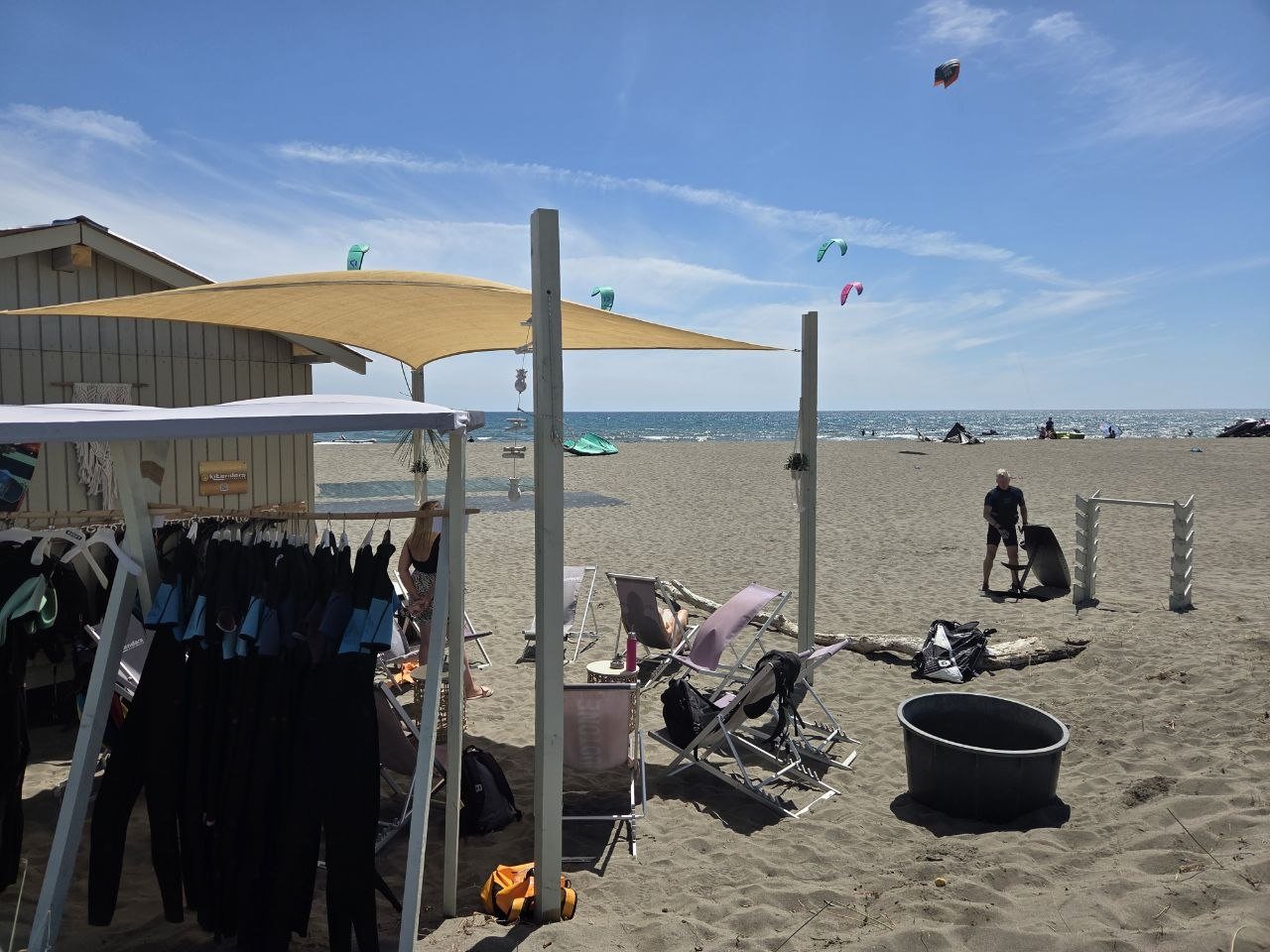 Foto von tag 6: Keine Theorie mehr, endlich Wasser — Velika Plaža — Windwoche